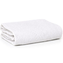 Coprimaterasso Ritorto in Spugna Jacquard