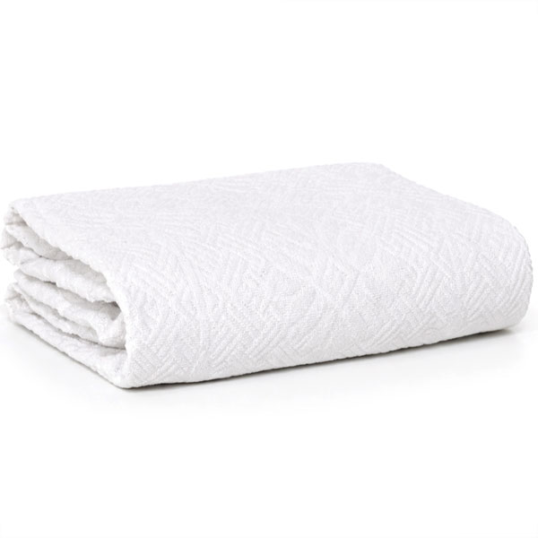 Coprimaterasso Ritorto in Spugna Jacquard