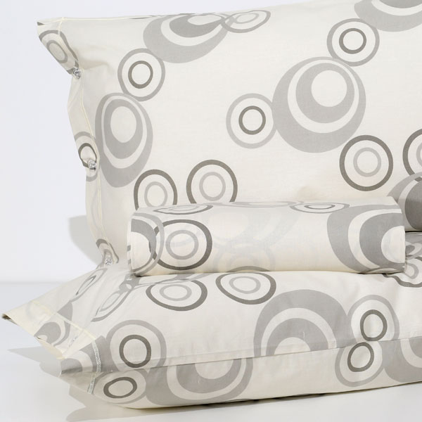 Parure Copripiumino "Linea Naturale" - Cerchi