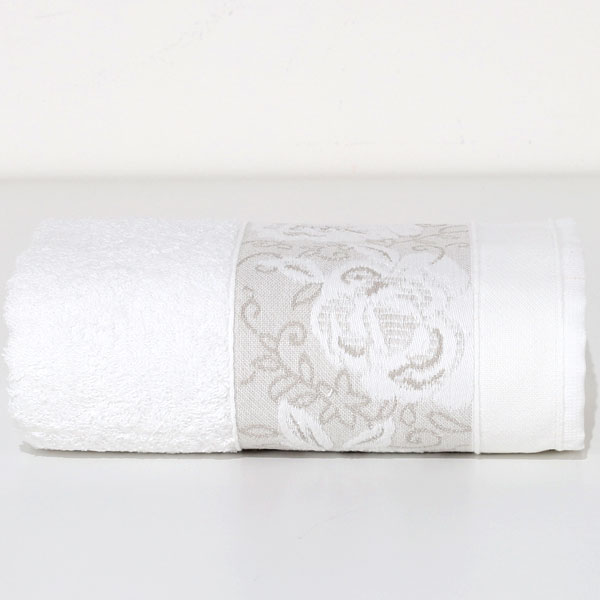 Telo Doccia "Giusy" - Bianco