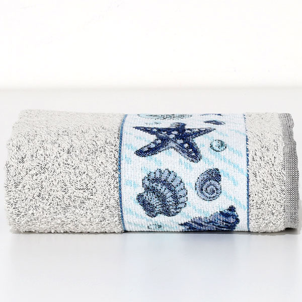 Telo Doccia Shell - Blu