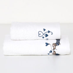 Viso + Ospite "Bassotti" - Blu/Bianco