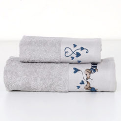 Viso + Ospite "Bassotti" - Blu/Perla
