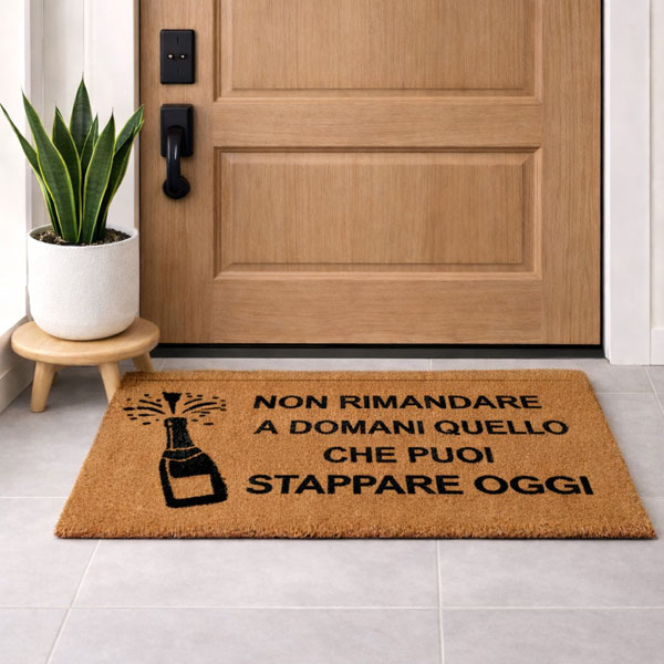 Tappeto "Cocco" Cin Cin - Stappare