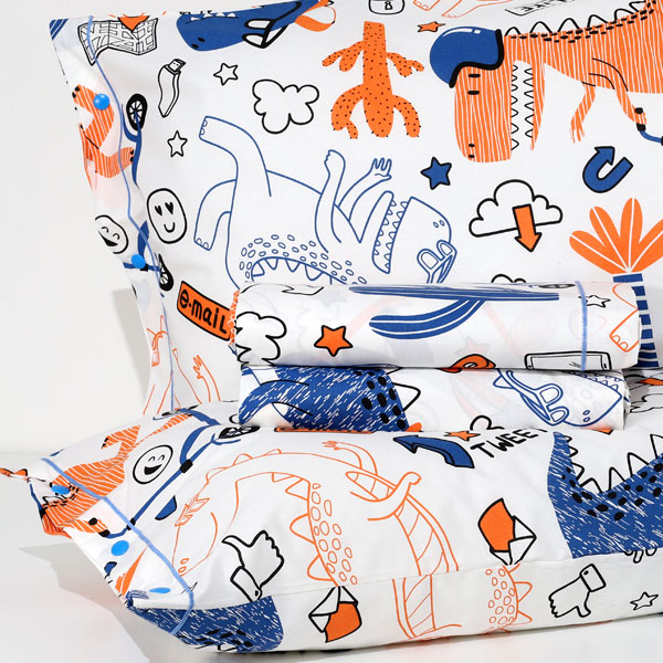 Completo Lenzuola 100% Cotone "Arlo"