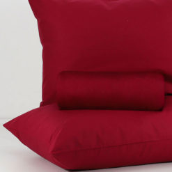 Parure Copripiumino 100% Cotone "Arcobaleno" Dark - Bordeaux