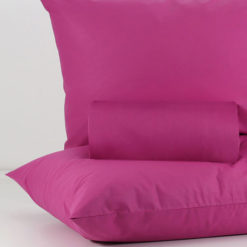 Parure Copripiumino 100% Cotone "Arcobaleno" Dark - Fuxia