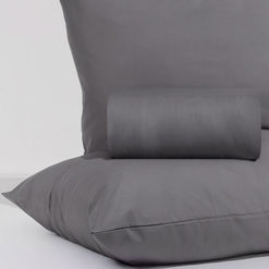 Parure Copripiumino 100% Cotone "Arcobaleno" Dark - Piombo