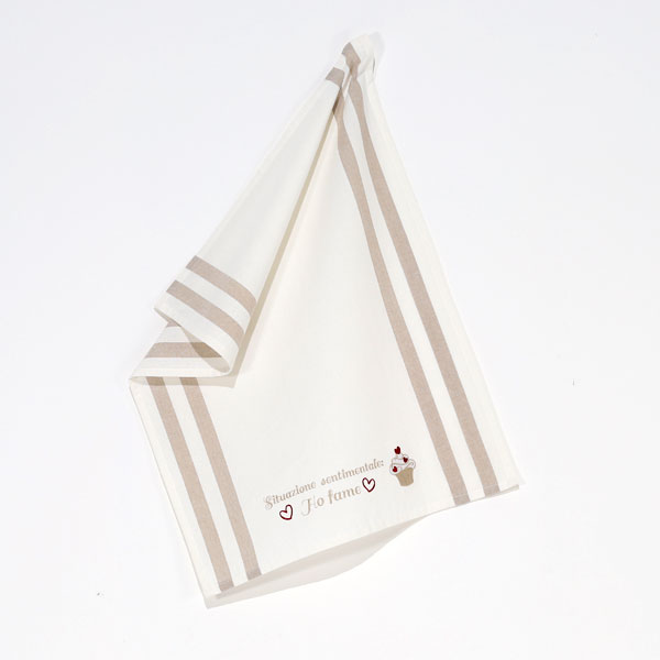 Strofinaccio con Ricamo "Funny"