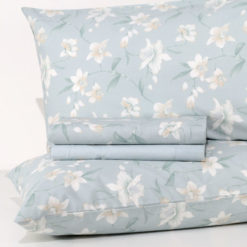 Completo Lenzuola 100% cotone "Aureline" - Verde