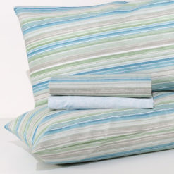 Completo Lenzuola 100% cotone "Marina" - Verde
