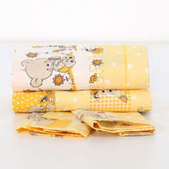 Completo Lenzuola Lettino Cucciolo - Giallo