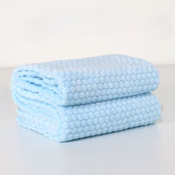 Copertina Lettino Nido - Celeste