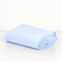 Lenzuolo Sopra 100% cotone Lettino - Baby Celeste