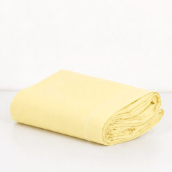 Lenzuolo Sopra 100% cotone Lettino - Baby Giallo