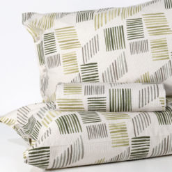 Parure Copripiumino 100% Cotone "Bellatrix" - Verde
