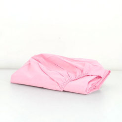 Lenzuolo sotto con angoli 100% cotone Lettino - Baby Rosa
