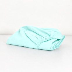 Lenzuolo sotto con angoli 100% cotone Lettino - Baby Verdino