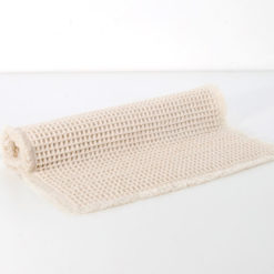 Tappeto Bagno Lilly Nido d'Ape - Crema 50x80