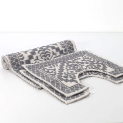Tappeto Bagno "Tris Sara" - Antracite 