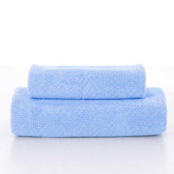 Viso + Ospite mano seta® - "Pop" Azzurro