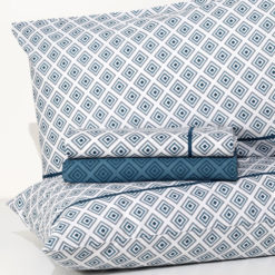 Completo-Lenzuola-Seattle-Blu-100%-cotone