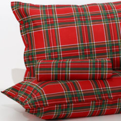 Parure-Copripiumino-Bormio-Rosso-100%-cotone