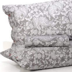Parure-Copripiumino-Diana-Grigio100%-cotone