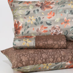 Parure-Copripiumino-Double-Face Clelia Cacao