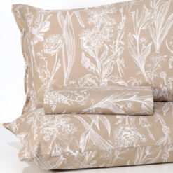 Parure-Copripiumino-Kira-Tortora-100%cotone