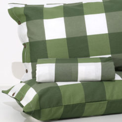 Parure-Copripiumino-Vancouver-Verde-100%cotone