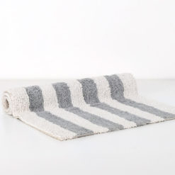Tappeto-Bagno-Stripe-Grigio