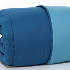 Trapunta mano seta® Bicolore Acqua Petrolio
