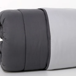 Trapunta mano seta® Bicolore Antracite Perla