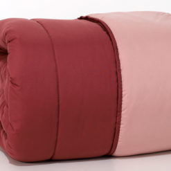 Trapunta mano seta® Bicolore Malva Amaranto