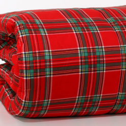 Trapunta-Invernale-Tartan Home-Rosso